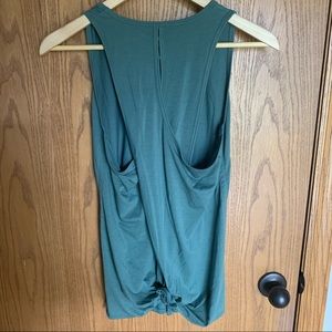 Athleta tie-back tank, size small